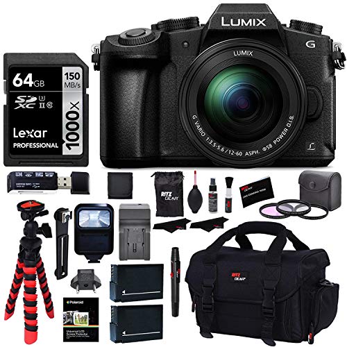 Panasonic LUMIX G85MK 4K Mirrorless Interchangeable Lens Camera Kit,...