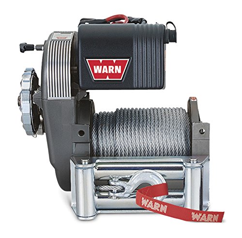 WARN 38631 M8274-50 Electric 12V Winch with Steel Cable Wire Rope:...