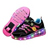 Ufatansy Roller Shoes USB Rechargeable Roller Skate Shoes LED Fashion...