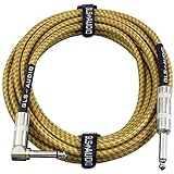 GLS Audio Instrument Cable - Amp Cord for Bass & Electric Guitar -...