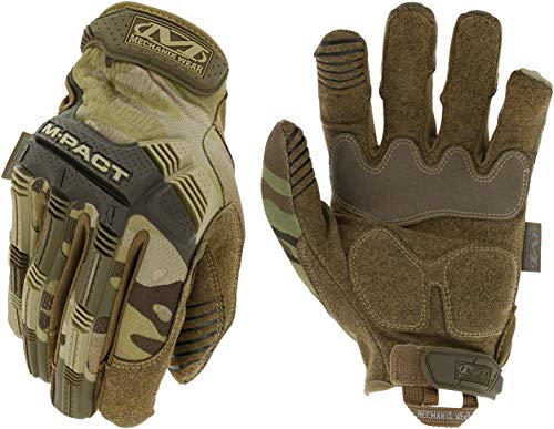 Mechanix Wear: M-Pact Tactical Gloves with Secure Fit, Touchscreen...