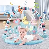 TEMI Baby Gym Toys & Activity Play Mat, Kick and Play Piano Gym Center...