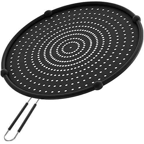 Beckon Ware Silicone Splatter Screen for Frying Pan - 13' or 11”...