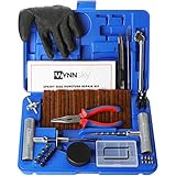 WYNNsky Universal Tire Repair Kit, Plug Flat and Punctured Tires 60...