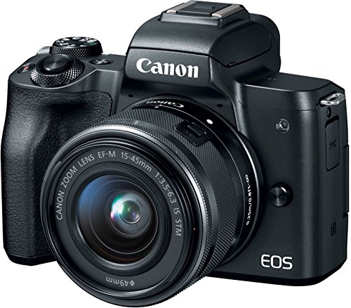 Canon EOS M50 Mirrorless Vlogging Camera Kit with EF-M 15-45mm Lens,...