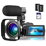 4K Video Camera Camcorder Vlogging Camera for YouTube Rosdeca Ultra HD...