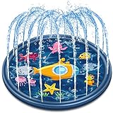 Jozo Outdoor Sprinkler Water Toys for Kids and Toddlers 68', Kids...