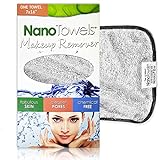 Nano Towel Makeup Remover Face Wash Cloth. Remove Cosmetics FAST and...