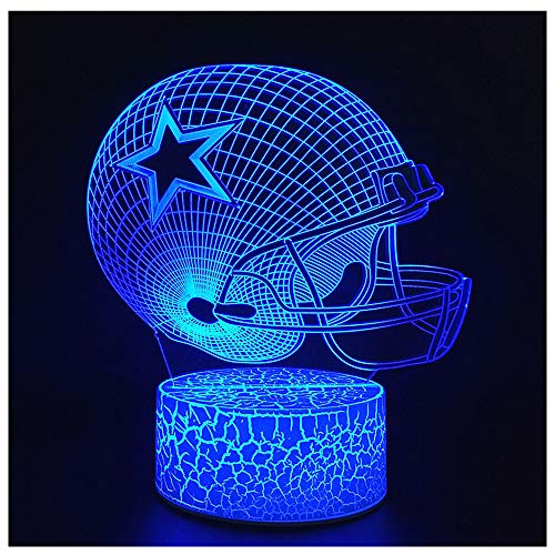 3D Optical Illusion Night Light, Visual Creative LED Desk Lamp Touch...