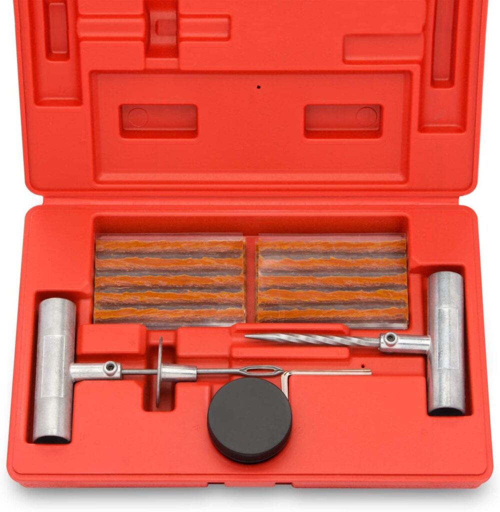 Tooluxe 50002L Universal Tire Repair Kit – Compact, Reliable, and Budget-Friendly