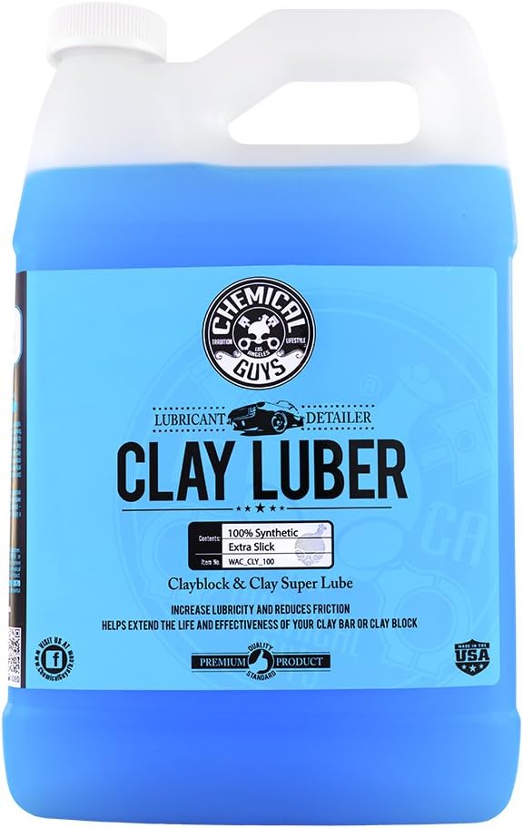 Chemical Guys WAC_CLY_100 Luber Clay Synthetic Lubricant & Detailer – Smooth Finish Perfection