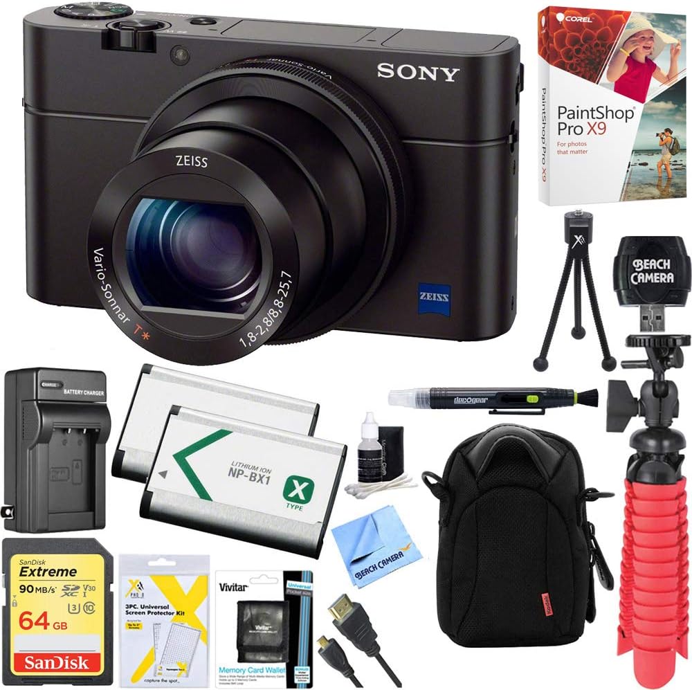 Sony RX100 III 20.1 MP Premium Compact Digital Camera