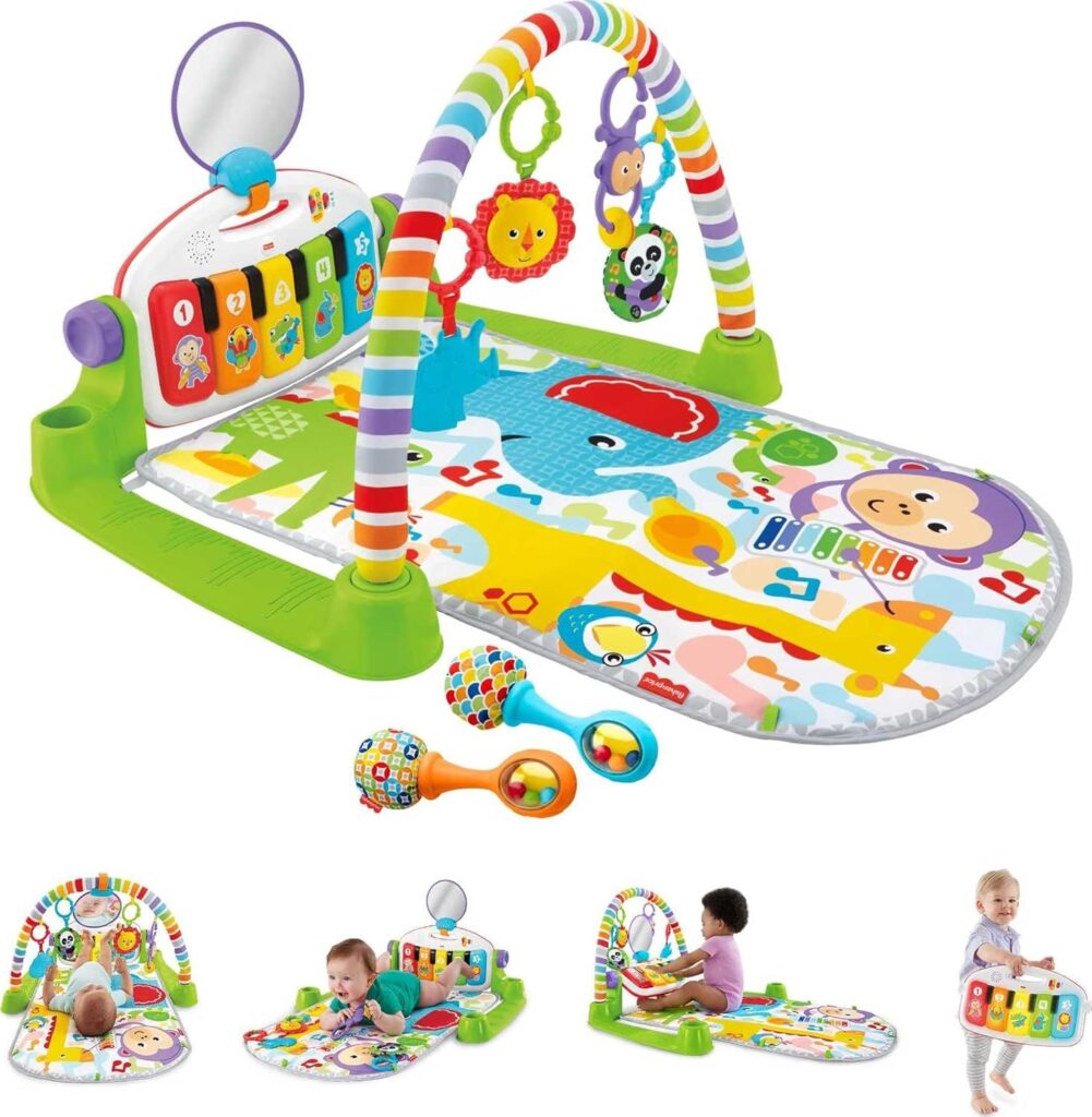 Fisher-Price FWT18 Deluxe Kick and Play Piano Gym