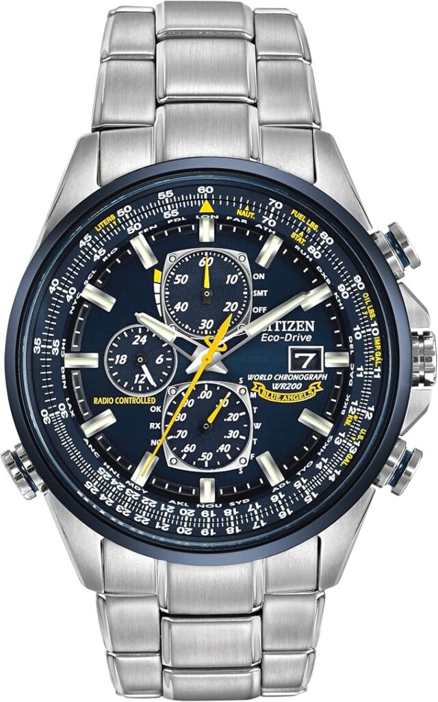 Citizen Men’s Eco-Drive Chronograph with Stainless Steel Band