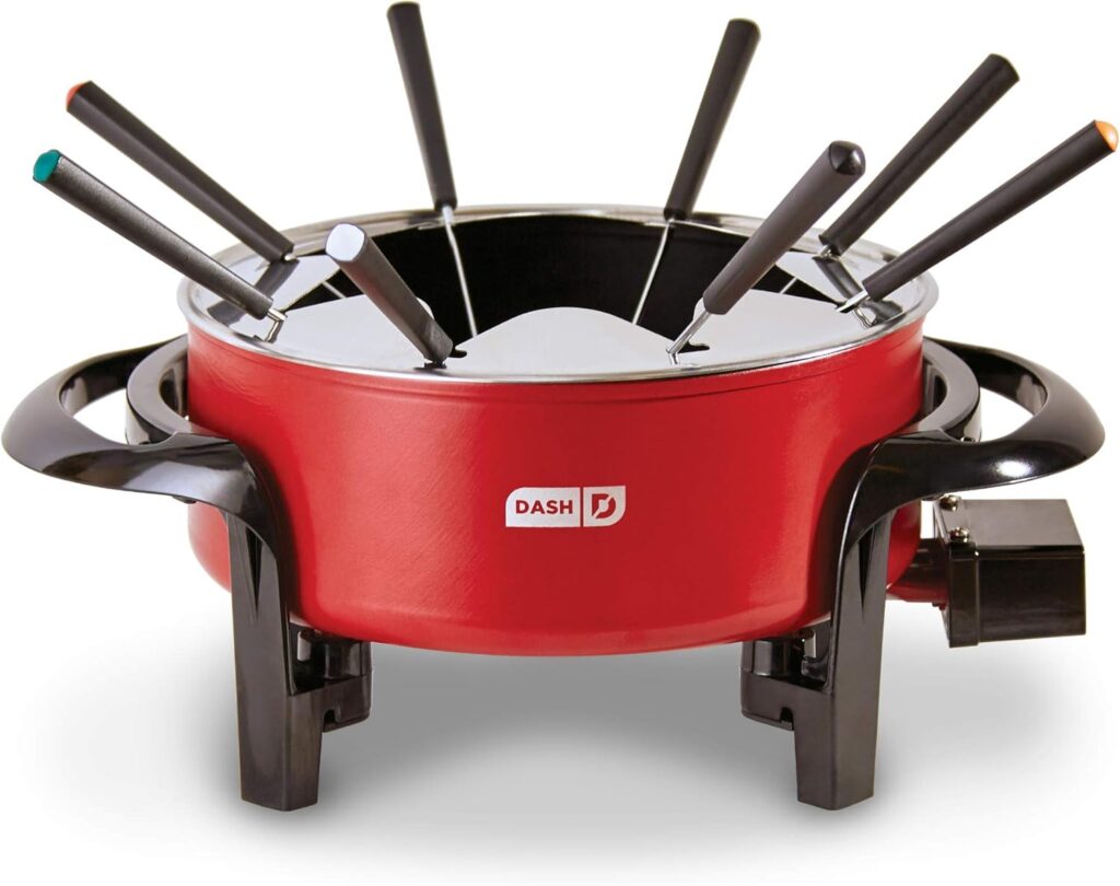 Dash Deluxe Electric Fondue Set – Compact & Precise