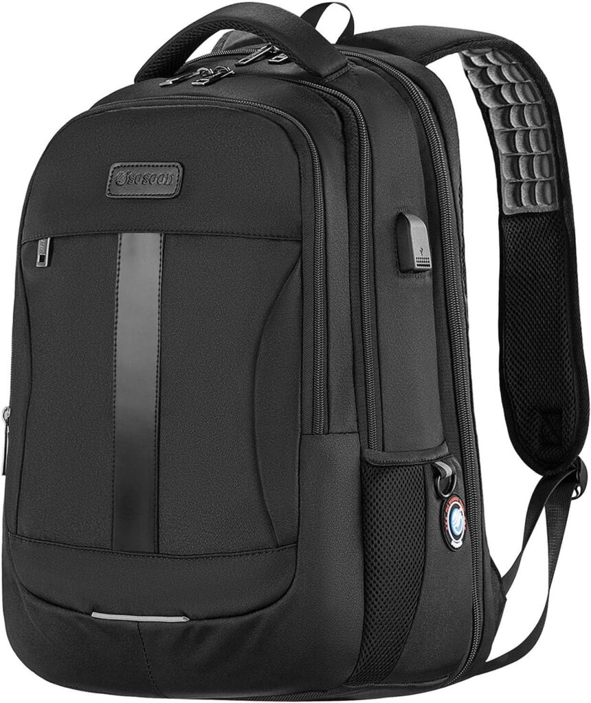 Sosoon Travel Backpack – Fits 15.6–17” Laptops